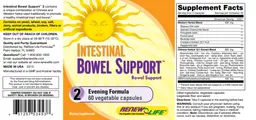 Label for Intestinal Bowel Support