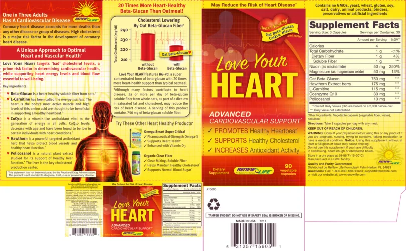 Label for Love Your Heart