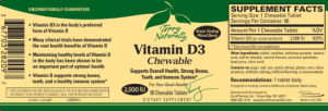 Vitamin D3 Chewable Mixed Berry 2,500 IU