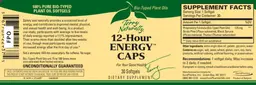 Label for 12-Hour Energy Caps
