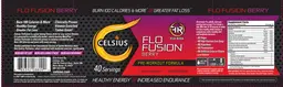 Label for Flo Fusion Berry