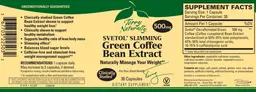 Label for Svetol Slimming Green Coffee Bean Extract
