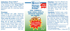 Hongo Killer Nail Formula
