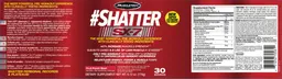 Label for #Shatter SX-7 Fruit Punch Blast