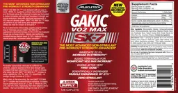 Label for Gakic VO2 Max SX-7