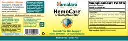 Label for HemoCare