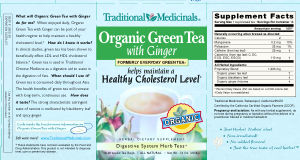 Organic Green Tea With Ginger