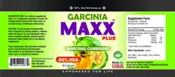 Label for Garcinia Maxx