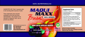 Maqui Maxx Plus Burn