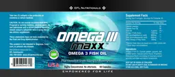 Label for Omega III Maxx