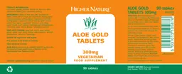 Label for Aloe Gold Tablets 300 mg