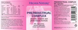 Label for Premenstrual Complex