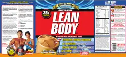 Label for Lean Body Chocolate Peanut Butter Flavor