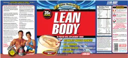 Label for Lean Body Cinnamon Bun Flavor