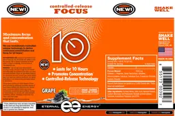 Label for 10 Grape