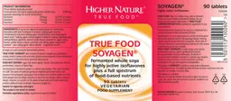 Label for True Food Soyagen