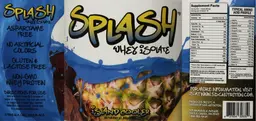 Label for Splash Whey Isolate Island Cooler