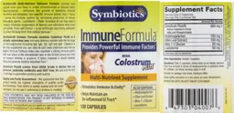 Label for Immune Formula