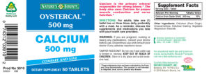 Calcium 500 mg
