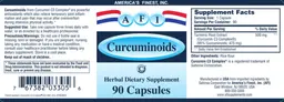 Label for Curcuminoids