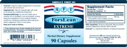 Label for ForsLean Extreme