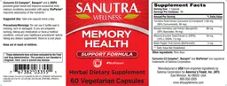 Label for Memory Health