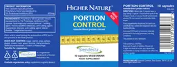 Label for Portion Control