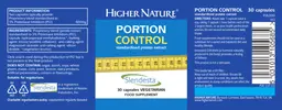 Label for Portion Control