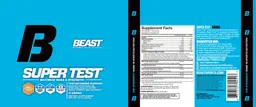Label for Super Test Iced-T Flavor