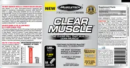 Label for Clear Muscle