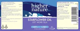 Label for Starflower Oil