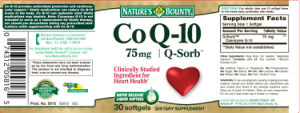 Co Q-10 75 mg