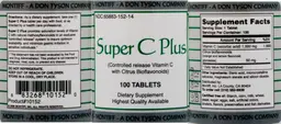 Label for Super C Plus