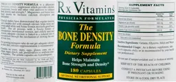 Label for The Bone Density Formula