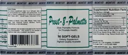 Label for Prost-8-Palmetto