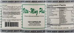 Label for Vita-Minz Plus