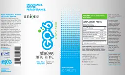 Label for GQ-6 Rekuvr Nite Time