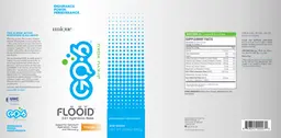 Label for Flooid Orange