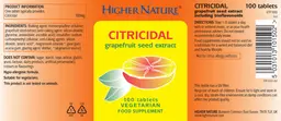 Label for Citricidal