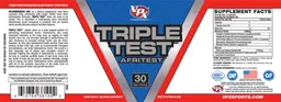 Label for Triple Test Afritest