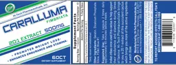 Label for Caralluma Fimbriata 20:1 extract 500 mg