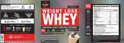 Label for Weight Loss Whey Cookies N' Creme