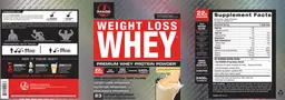 Label for Weight Loss Whey Vanilla Graham Cracker