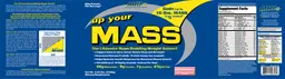 Label for Up Your Mass Strawberry