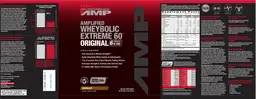 Label for Amplified Wheybolic Extreme 60 Original Chocolate