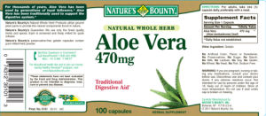 Aloe Vera 470 mg