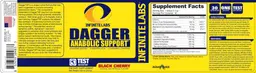 Label for Dagger Black Cherry