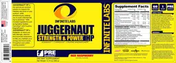 Label for Juggernaut HP Red Raspberry