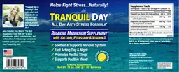 Label for Tranquil Day Delicious Lemon Flavor