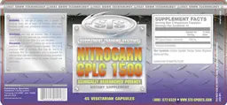 Label for NitroCarn GPLC 1500
